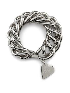 Paco Rabanne Schakelarmband met harthanger - Zilver