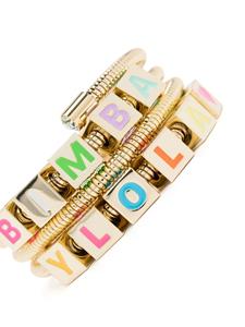 Bimba y Lola Armband met logo - Goud