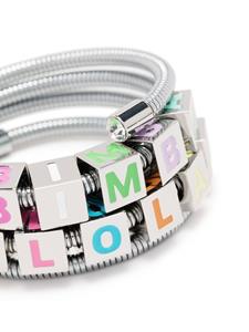 Bimba y Lola Armband met logo - Zilver