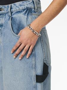Marc Jacobs The J Marc schakelarmband - Zilver