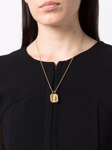Missoma Halsketting met vierkante hanger - Goud