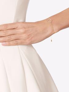 Monica Vinader Schakelarmband met diamant - Goud