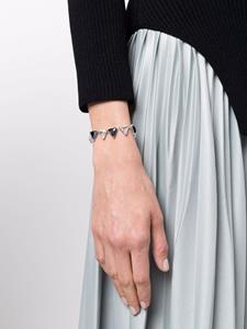 Swarovski Armband verfraaid met kristallen - Zwart
