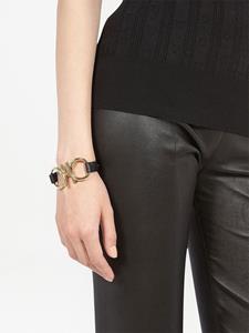Ferragamo Leren armband - Zwart