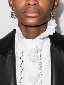 Dolce & Gabbana Oorclips met logo - Goud