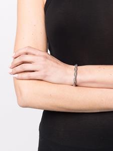 Missoma Armband met dubbele ketting - Zilver