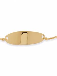 Monica Vinader Kleine schakelarmband - Goud