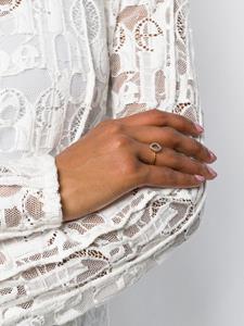 Monica Vinader Ring met diamant - Goud