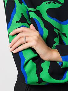 All Blues Ring met slang - Zilver