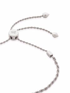 Monica Vinader Armband met schakelsluiting - Zilver