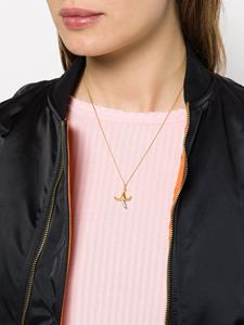 True Rocks kleine bananen hanger ketting - Metallic