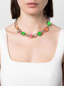 Collina Strada Halsketting met spikes - Zilver