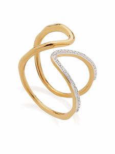 Monica Vinader Asymmetrische ring - Goud