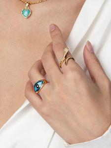 Nialaya Jewelry Grote ring - Goud