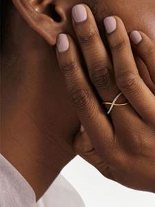 Monica Vinader Ring met diamant - Goud