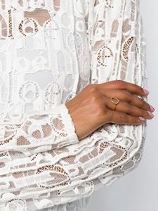 Monica Vinader Oorringen met diamant - Goud