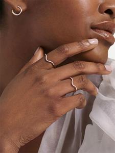 Monica Vinader Ring met diamant - Goud