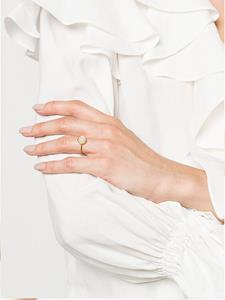 Monica Vinader Ring met maansteen - Goud