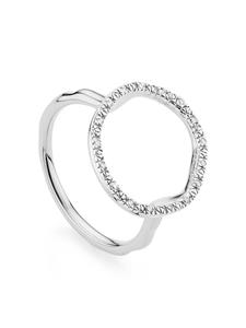 Monica Vinader Ring met diamant - Zilver