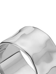 Monica Vinader Brede ring - Zilver