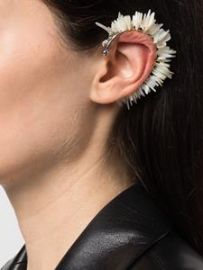 Courrèges Oorcuff met parels - Wit