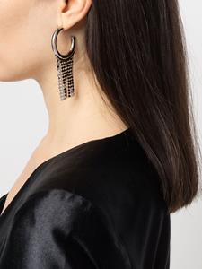 Paco Rabanne Oorringen met mesh - Zilver