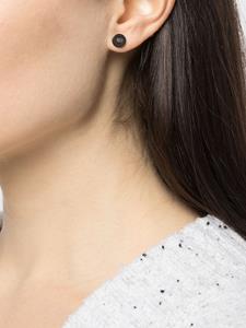 Parts of Four Oorbel ingelegd met diamanten - Zwart
