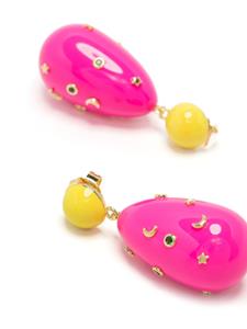 Eshvi Oorbellen - Roze