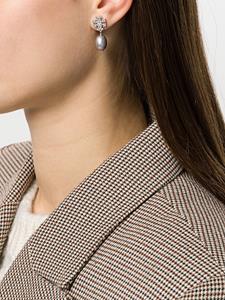 Tory Burch Oorbellen met parel - Zilver