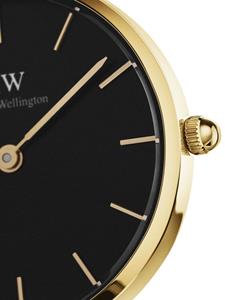 Daniel Wellington Petite Evergold horloge - Zwart