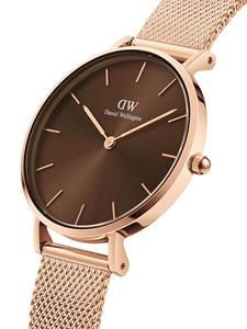 Daniel Wellington Petite Amber horloge - Bruin