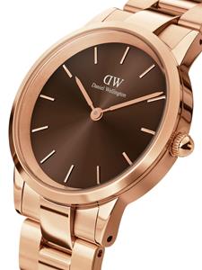 Daniel Wellington Iconic Link Amber horloge - Bruin