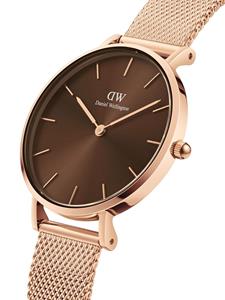 Daniel Wellington Petite Amber horloge - Bruin