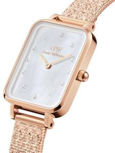 Daniel Wellington Quadro Pressed Studio Lumine horloge - Wit