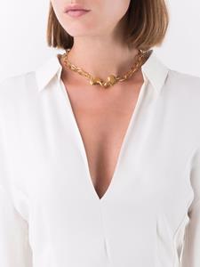 Alighieri Choker met print - Goud