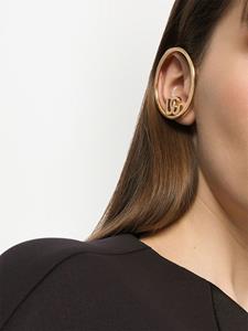 Dolce & Gabbana Oorringen met DG-logo - Goud