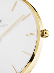 Daniel Wellington Petite Evergold horloge - Wit