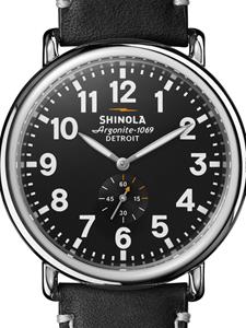 Shinola The Runwell Chronograph horloge - Zwart