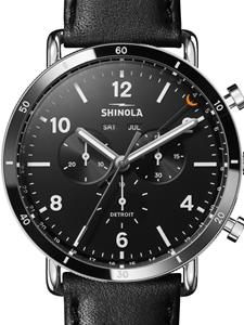 Shinola Canfield Sport Chronograph horloge - Zwart