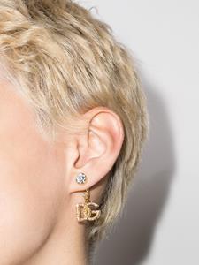 Dolce & Gabbana Oorbellen verfraaid met stras - Goud