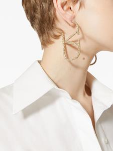 Valentino Oorbellen met VLogo - Goud