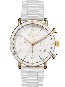 Shinola The Canfield Sport horloge - Wit