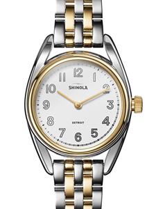Shinola Derby horloge - Zilver