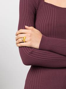 Missoma Ring met emaille - Goud