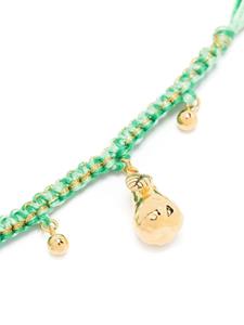 Aurelie Bidermann Honolulu macramé bracelet - Goud