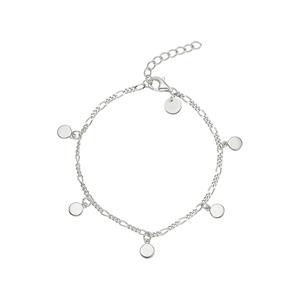NOELANI Armband voor dames, sterling zilver 925, munt