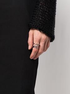 Charlotte Chesnais Triplet polished-finish ring - Zilver