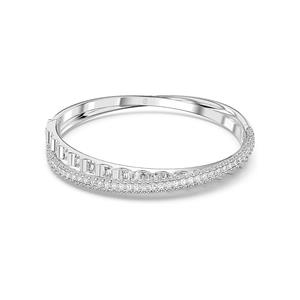 Swarovski 5650354 - Rota Bangle Zilverkleur - Armband-Maat M