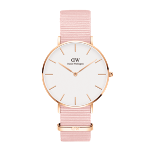 Daniel Wellington DW Klok Petite Rosewater 36mm Roze Goud