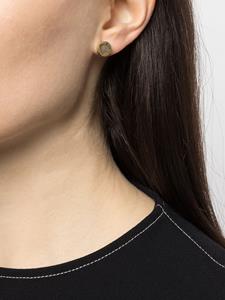 Parts of Four Oorbel met diamant - Goud